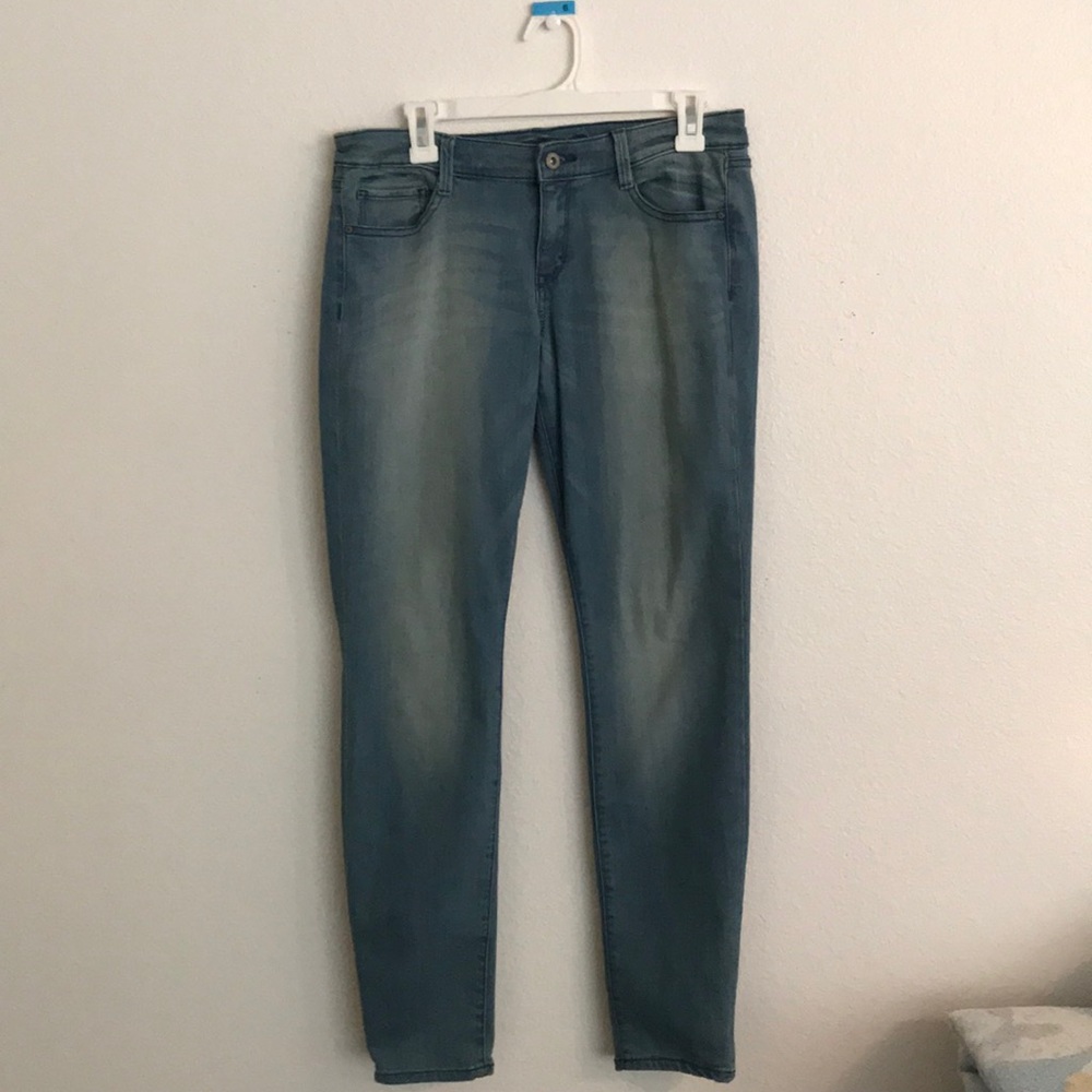 Faded Blue Jegging Jeans
